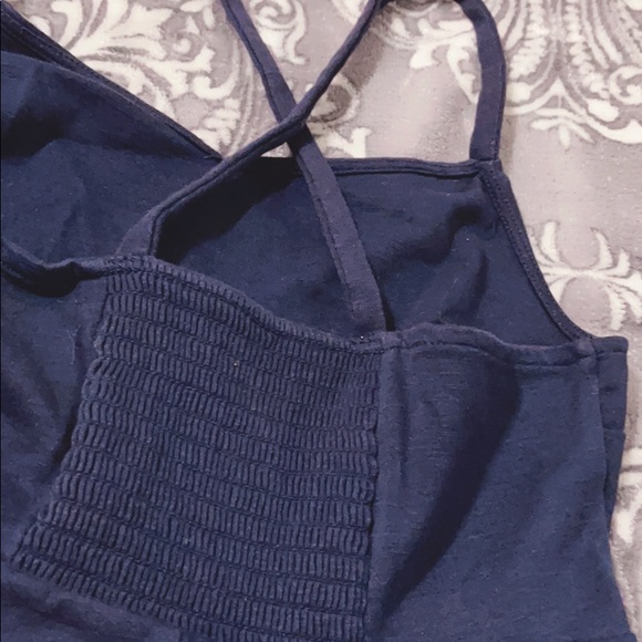 Navy blue summer dress - Picture 3 of 3